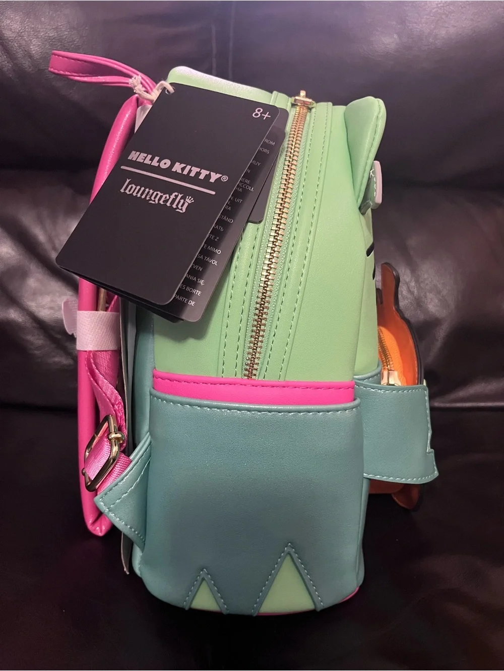 Loungefly Sanrio Hello Kitty Frankenstein Pumpkin Mini Backpack NWT